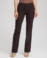 Cocoa Bean Pull-On Slim Bootcut Jeggings
