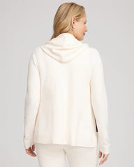 English Cream Zenergy® Luxe Cashmere-Blend Jacket