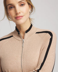 Champagne Fizz Zenergy® Luxe Cashmere-Blend Cardigan