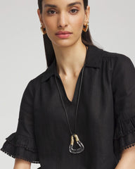 Lucite Adjustable Lucite Pendant Necklace