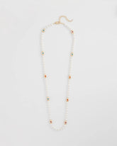Pearl Goldtone Faux Pearl Single-Strand Necklace