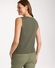 Kelp Forest Knit Gauze Tank