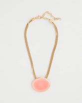 Coral Coral Pendant Necklace