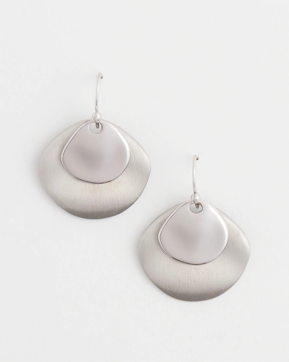Silver Silver Drop Earrings