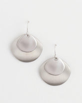 Silver Silver Drop Earrings