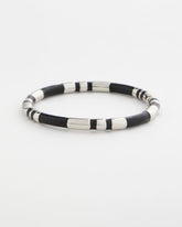 Black Black Enamel Hinge Bangle
