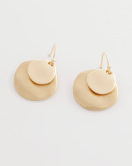 Gold Gold Drop Earrings