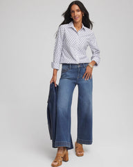 Passport Blue No Iron™ Chain Connection Shirt