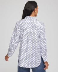 Passport Blue No Iron™ Chain Connection Shirt