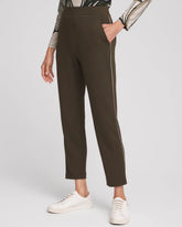 Primordial Forest Zenergy® Caviar Bead Scuba Ankle Pants