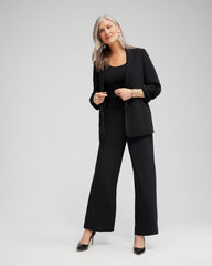 Black Wide Leg Soft Pants
