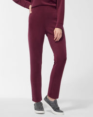 Deep Merlot Zenergy® Scuba Pull-On Pants