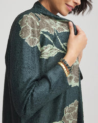 Darkest Spruce Travelers™ Collection Artisanal Crushed Reversible Jacket