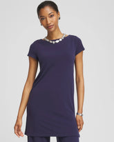 Passport Blue Travelers™ Knit Tunic
