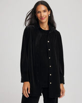 Travelers Black Travelers™ Velvet Button-Down Shirt