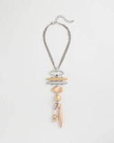 Mixed Metals Mixed Metal Linear Necklace