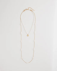 Pearl Convertible Faux Pearl Necklace