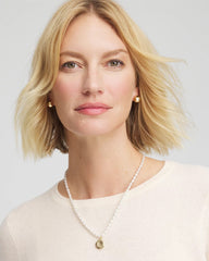 Pearl Convertible Faux Pearl Necklace