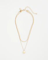Gold Goldtone Convertible Pendant Necklace