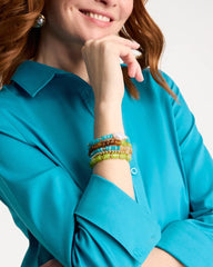 Lagoon Blue No Iron™ Stretch Shirt