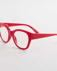 Red Large Red Cateye Readers