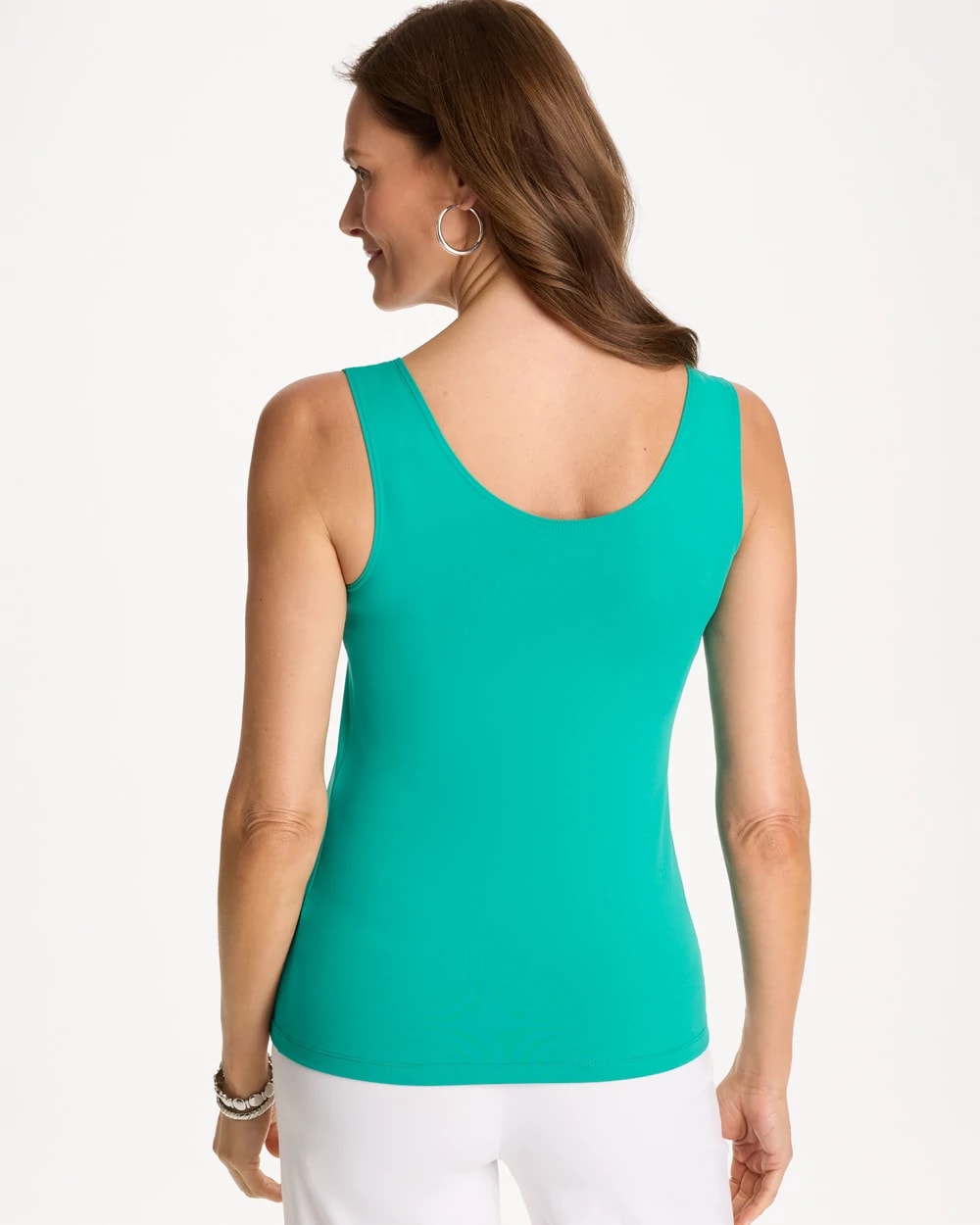 Topanga Green Microfiber Tank