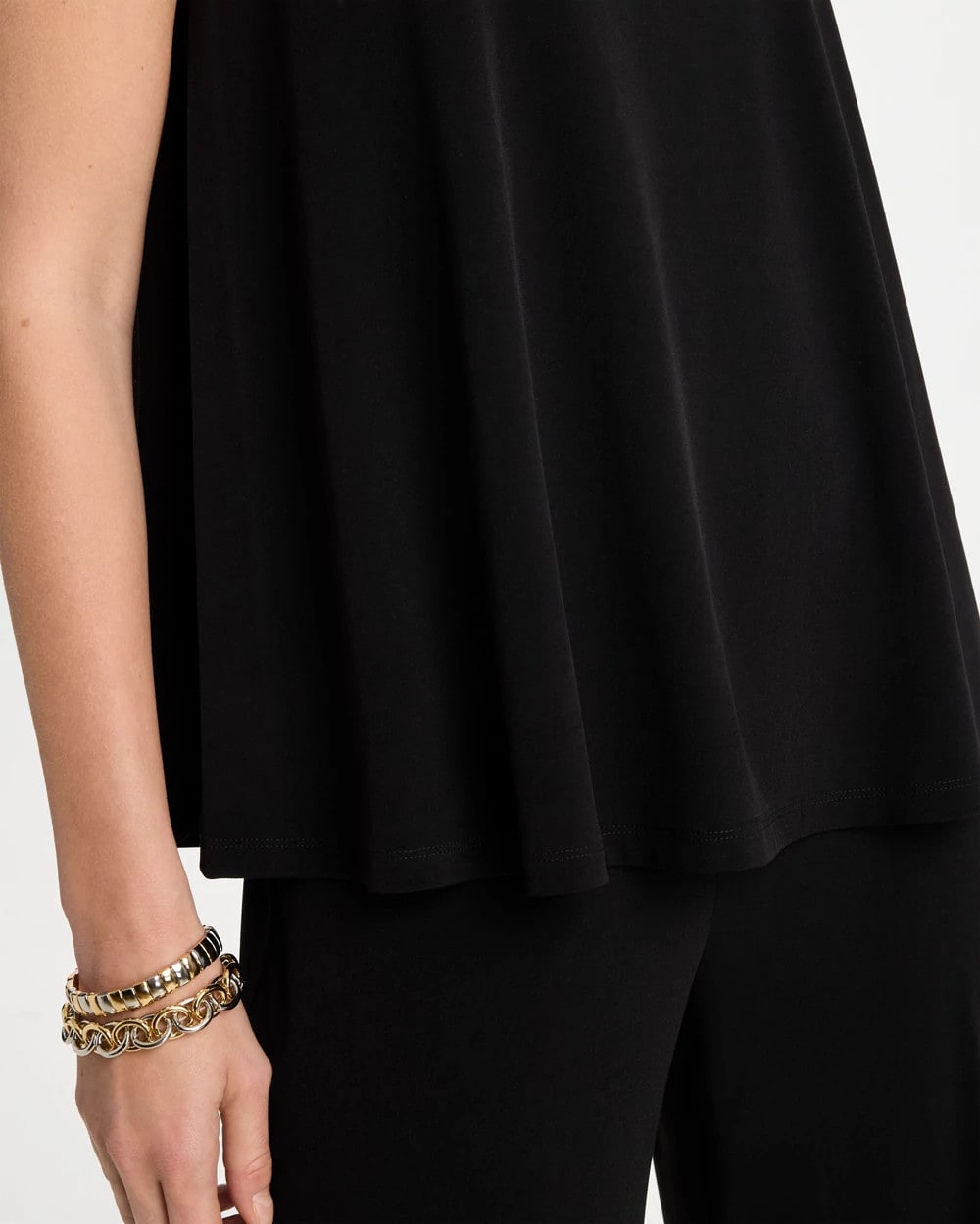 Black Travelers™ Knit Swing Tank