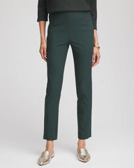 Darkest Spruce Lightweight Juliet Straight Ankle Pants