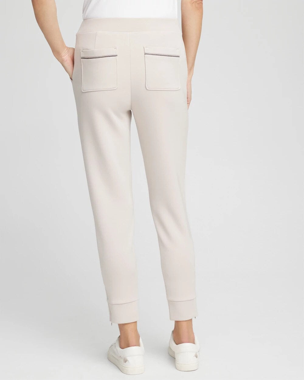 Smokey Taupe Zenergy® Caviar Bead Joggers