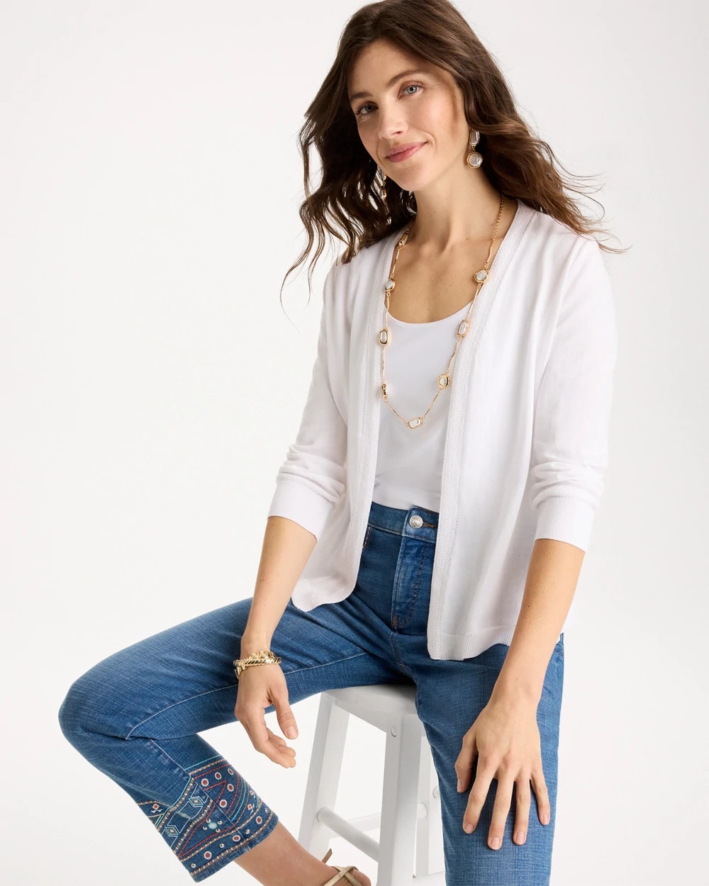 Alabaster Summer Romance Cardigan