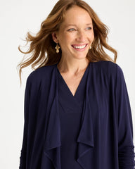 Passport Blue Travelers™ Knit Fly Away Cardigan