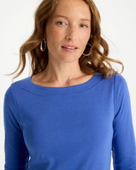 Amparo Blue Pima 3/4 Sleeve Tee