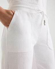 Alabaster Zenergy® Crosshatch Knit Cropped Pants