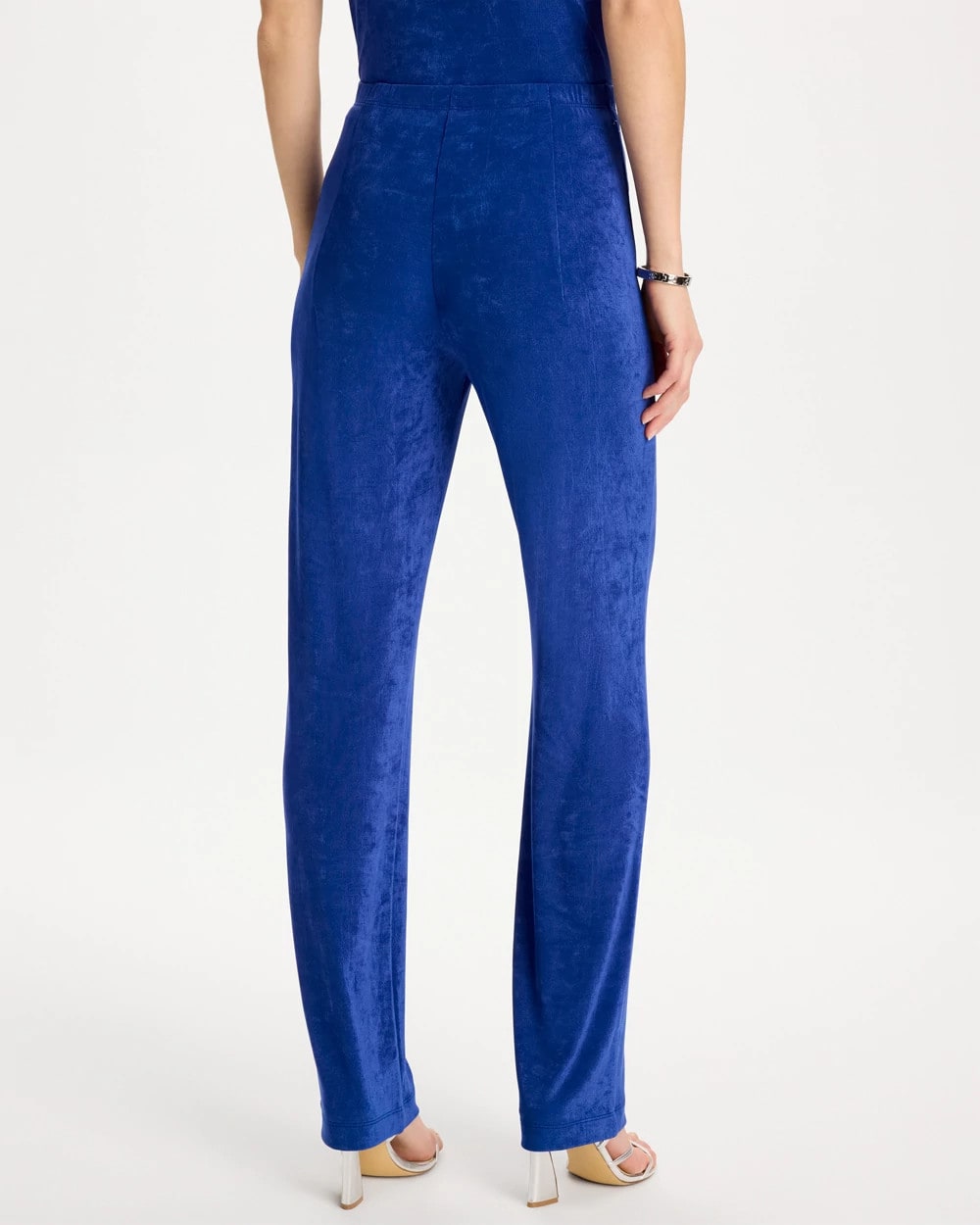 Rich Cobalt Travelers™ No Tummy Pants