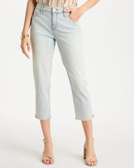 Beachcomber Indigo Girlfriend Slim Capri Jeans
