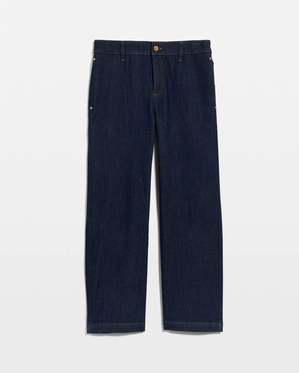 Cedar Rinse Straight Crop Trouser Jeans