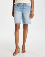 Shasta Indigo Girlfriend Slim Indigo Jean Shorts
