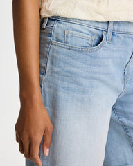 Shasta Indigo Girlfriend Slim Indigo Jean Shorts