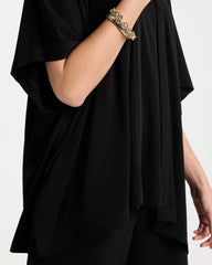 Black Travelers™ Knit Cape Cardigan