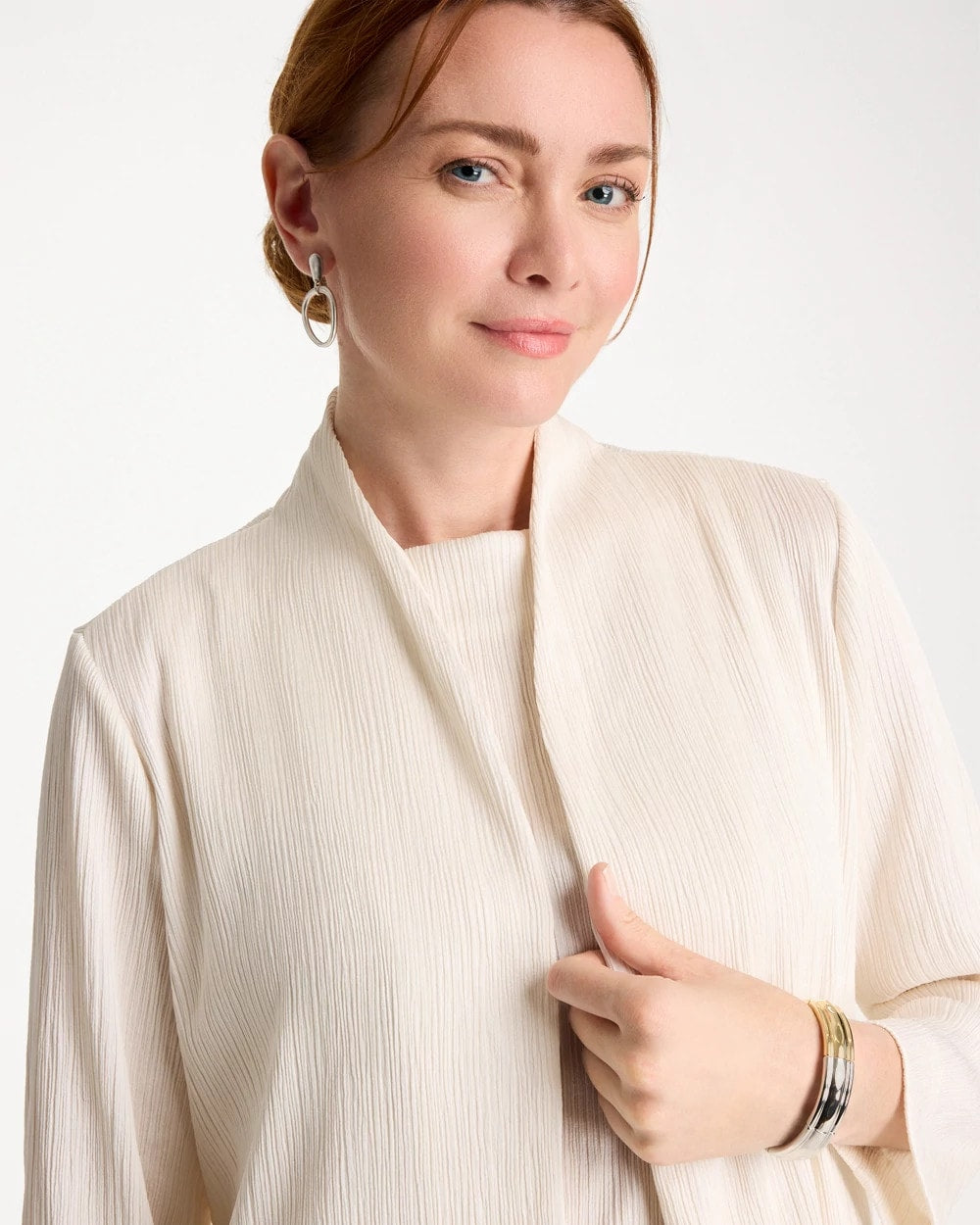 Sea Salt Travelers™ Crinkle Textured Cardigan