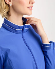 Amparo Blue Zenergy® UPF Mesh Trim Jacket