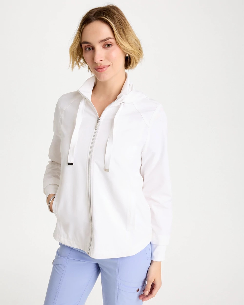 Alabaster Zenergy® UPF Rib-Mix Connie Jacket
