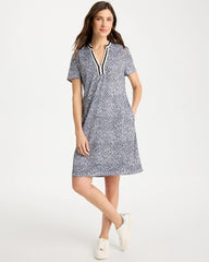 Blue Muse Zenergy® UPF Crochet Contrast Trim Dress