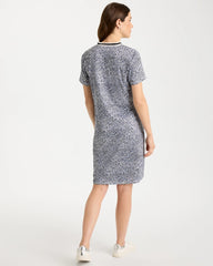 Blue Muse Zenergy® UPF Crochet Contrast Trim Dress