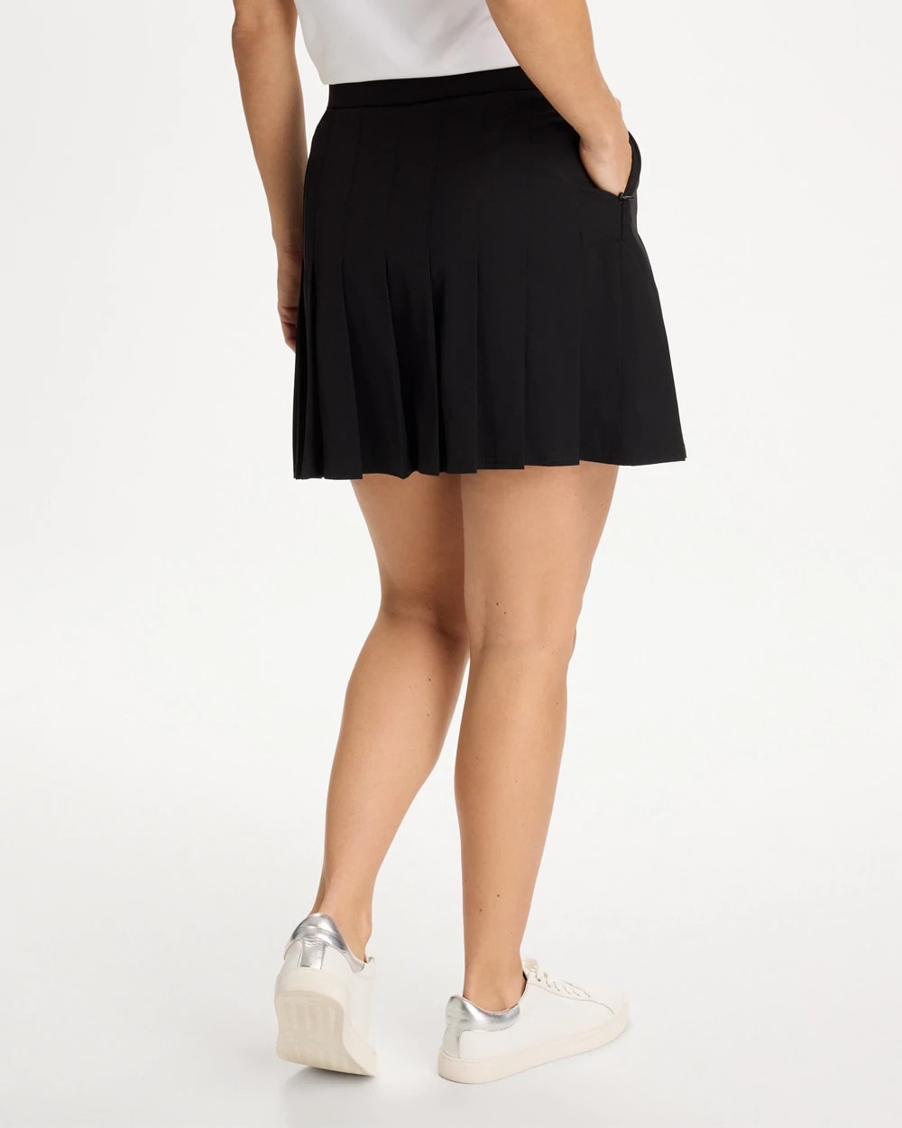 Black Zenergy® UPF Pleated Skort