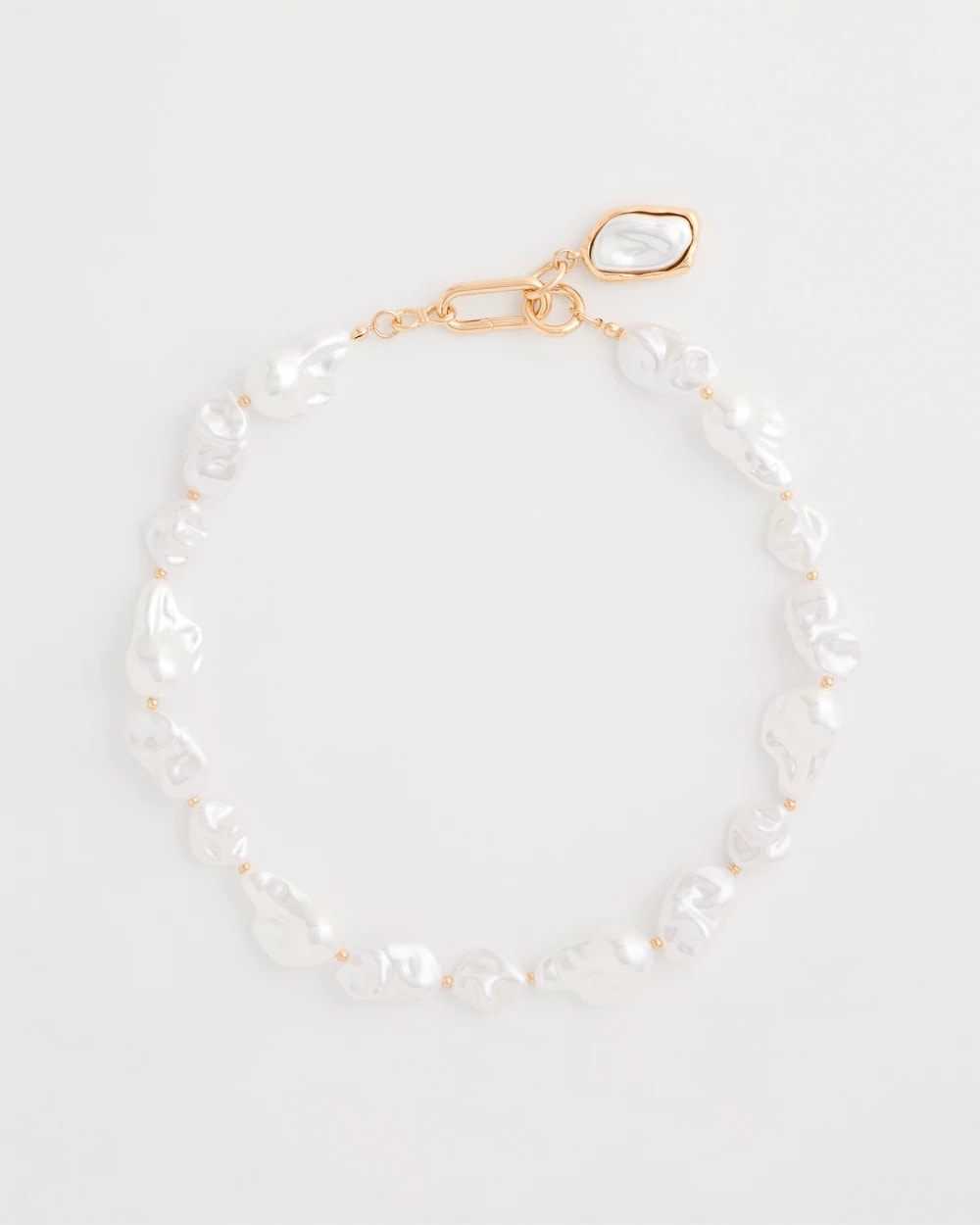 Pearl Siren Faux Pearl Y-Necklace