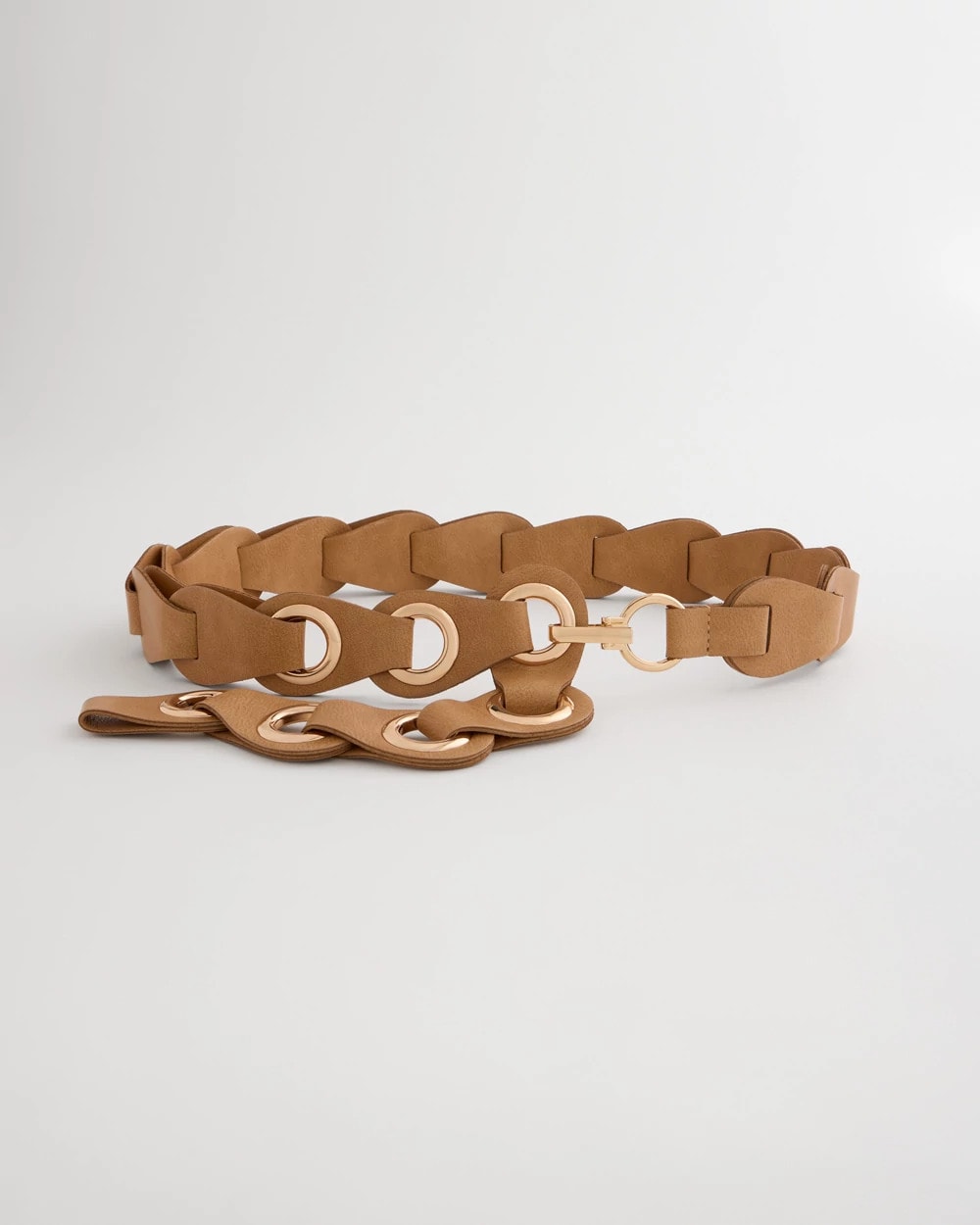 Brown Grommet Belt