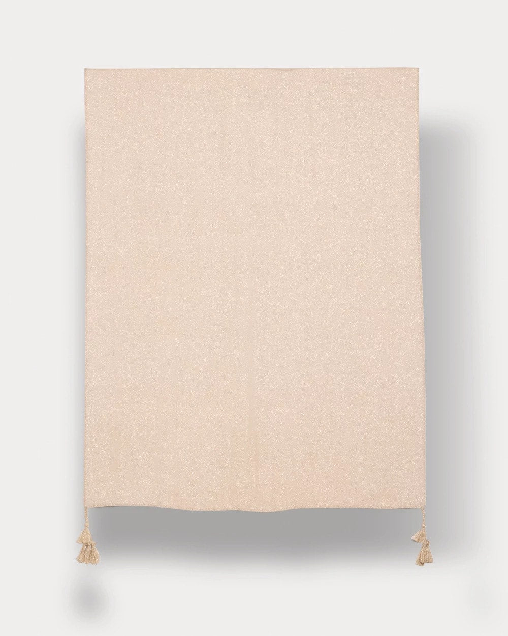 Neutral Lurex Oblong Scarf