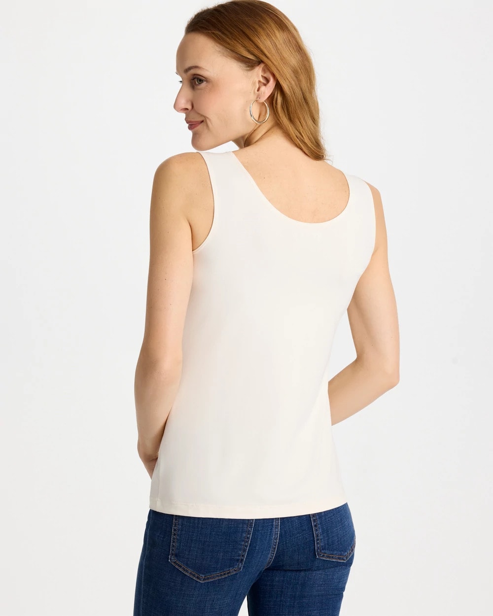 Ecru Microfiber Tank