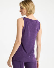 Rich Amethyst Travelers™ Side-Slit Tank